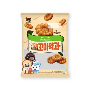 풀무원 우리밀함유 고칼슘 꼬마약과, 200g, 6개