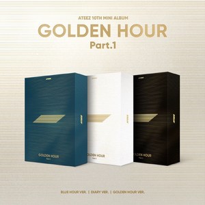 에이티즈 (ATEEZ) / GOLDEN HOUR : Pat.1 미니앨범 10집 (버전선택/CMCC12016), DIARY VER (화이트)