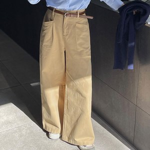 [난닝구]온벨즈 벨트뒷밴딩팬츠