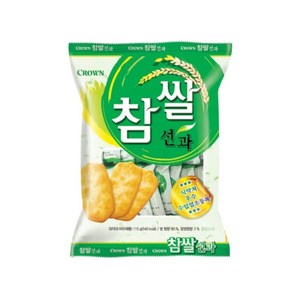 크라운 참쌀선과, 115g, 1개