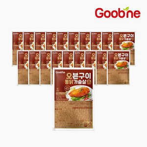 굽네 오븐구이 통 닭가슴살 매콤바베큐 110g, 20개