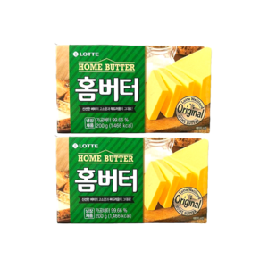 롯데 홈버터 200gx2개 냉장-일반박스 발송, 200g, 2개