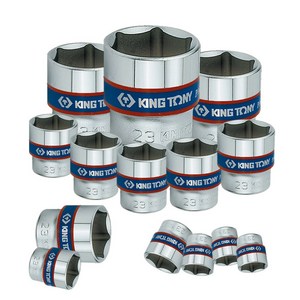 KINGTONY 킹토니 6각 핸드소켓 복스알 3/8인치 mm 3335M 임팩소켓, 1개, 14mm