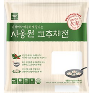 사옹원 고추채전 1kg, 1개