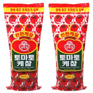 오뚜기 토마토 케챂, 800g, 2개