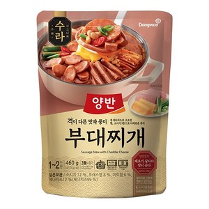 양반 수라 부대찌개, 460g, 4개