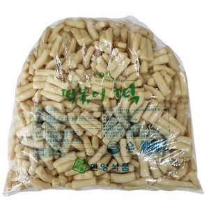 한양식품 밀떡볶이 모음 3.75kg~4kg 떡볶이떡 밀떡볶이떡 쌀떡볶이, 3.75kg, 1개, 밀떡볶이 4cm 3.75kg