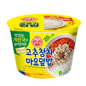 오뚜기 컵밥 고추참치마요덮밥, 280.5g, 6개