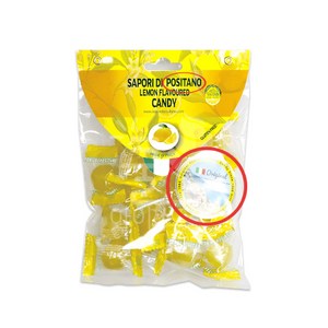 사포리디포지타노 레몬맛 캔디, 125g, 1개