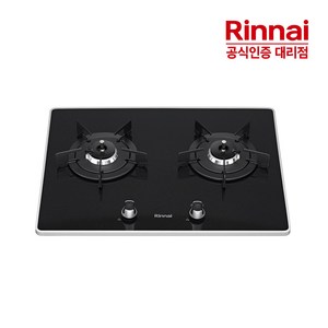 린나이 2구 빌트인 가스레인지 RBR-P2501D 가스쿡탑 펄크리스탈, LPG(프로판가스/가스통), LPG