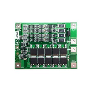 18650 리튬배터리 보호회로 BMS 3S 4S 40A 60A, 4S 40A BMS 보호회로, 1개