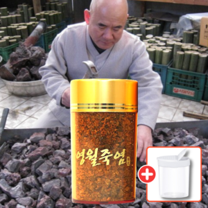 [전통기법] 자죽염 9회 죽염 미네랄소금 결정, 1개, 70g