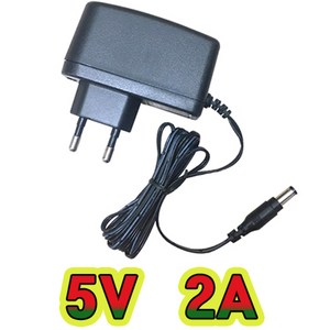 순흥전기어댑터 5V 어댑터 모음 5V 0.35A ~ 4A 까지 생산 아답터 직류전원장치, 5V 2A 벽걸이형, 1개