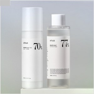 아누아 어성초 77 토너 250ml + 릴리프 로션 200ml, 1세트