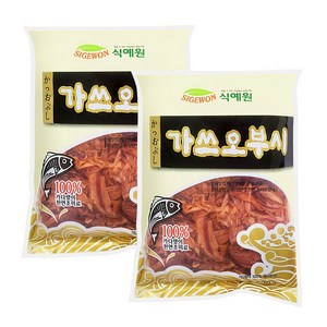 식예원 가쓰오부시 가다랑어 조미료 일식 고명 토핑, 500g, 2개