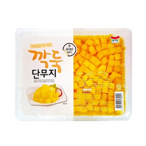 [푸른들마켓][일가집] 깍둑단무지 3kg, 단품