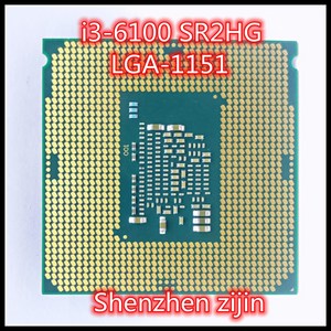 I3-6100 SR2HG i3 6100 3.7 GHz 듀얼 코어 쿼드 스레드 51W CPU 프로세서 LGA 1151, 1개