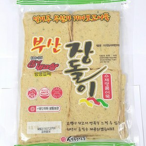 장돌이 부산어묵 사각 야채맛 어묵, 900g, 1개