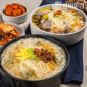 별미도감 반반칼국수 사골3/멸치2 밀키트 5인분, 1세트, 1kg