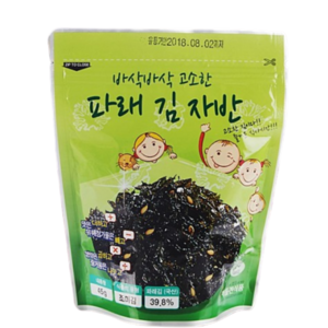 해들찬 파래 김자반40g, 5개