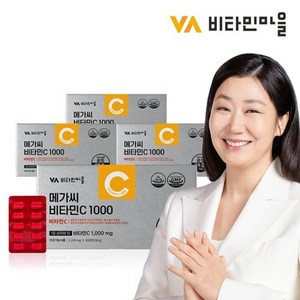 비타민마을 고함량 메가씨 비타민C 1000mg, 4박스, 300정