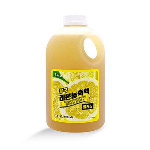 흥국 레몬 플러스 에이드 원액 60%, 1.5L, 1개