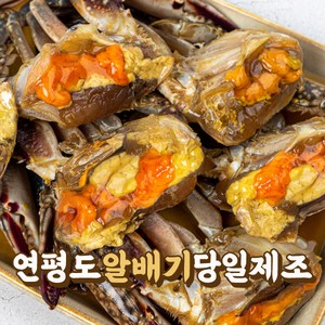 에이푸드 간장게장 연평도 국내산 알배기 암꽃게, 1개, 2.5kg