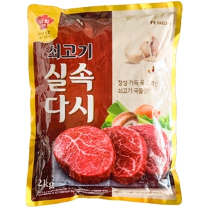 대상 청정원 쇠고기 실속다시 2kg X6개 다시다, 6개