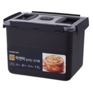 락앤락 숨쉬는 김치통 그레이, 11L, 2개