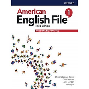 American English File Third Edition 1 SB with Online Practice, OXFROD