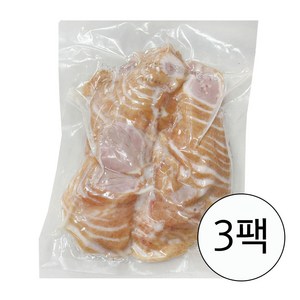 훈제 오리 슬라이스 냉동, 3개, 1kg