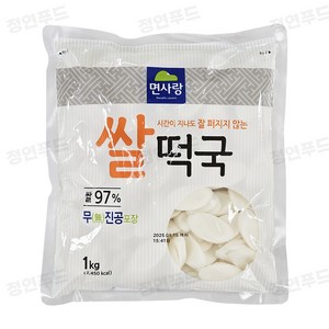 면사랑 쌀떡국떡, 1kg, 5개