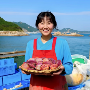 가리비 산지직송 제철 홍가리비, 1개, 3kg (60미 내외)