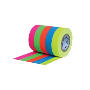 PRO GAFFER TAPE 끈적임 없는 1인치 프로게퍼테이프 (폭24mm x 길이23m), 1개, 화이트/G125MWHT