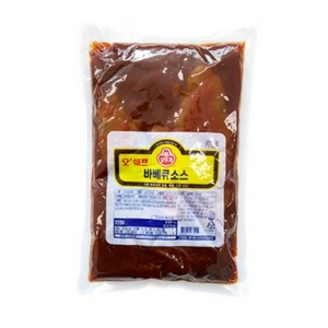 오뚜기 오쉐프 바베큐소스 1kg 10개묶음, 10개