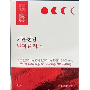 생활약속 기분전환 알파플러스, 110g, 1개