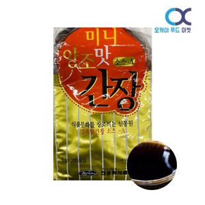 신동원 미니간장 양조맛간장 봉지간장 일회용간장 6gX200개 10개 1박스, 1.2kg