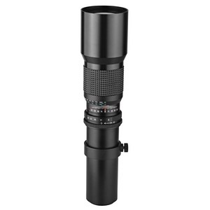 500-1000mm F8.0 DSLR 망원 줌 렌즈 캐논 니콘 장착, 패키지 A, 소니 E-마운트, 검은 색