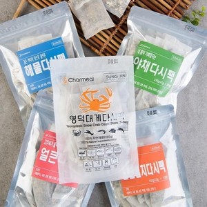 charmeal 내 마음대로 골라먹는 재미가 있는 다시팩, 1개, 야채다시팩150g(15g*10팩)