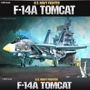 No250/미해군 F-14A 톰캣 TOMCAT 프라모델 1/48스케일, 1개