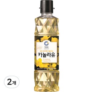 청정원 카놀라유, 900ml, 2개