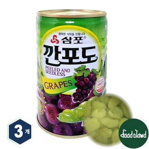 삼포 깐포도, 3개, 400g