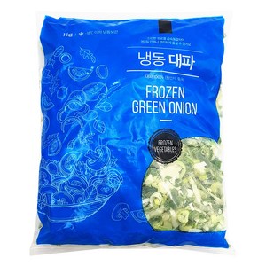 냉동야채 대파 슬라이스 1kg, 1개