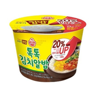 오뚜기 컵밥 톡톡 김치알밥, 222g, 3개