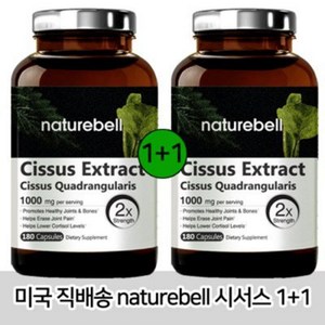 Natuebell 네이처벨 시서스 분말가루 캡슐 180정 1+1, 2개