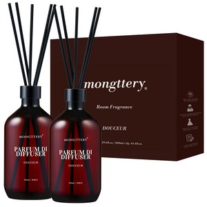 몽때리 데일리 대용량 디퓨저, 2개, 플라워샵, 500ml