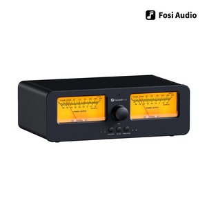 Fosi Audio 포시오디오 LC30 스피커 앰프 셀렉터 VU미터