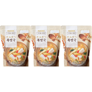 피코크 고소하고 든든한 무교동식 북엇국 500g, 3개