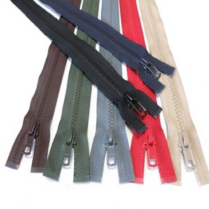 천고아 YKK 점퍼지퍼 5호 7color el, 브라운, 1개