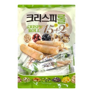 크리스피롤그레인롤15곡2견과 180g, 1개